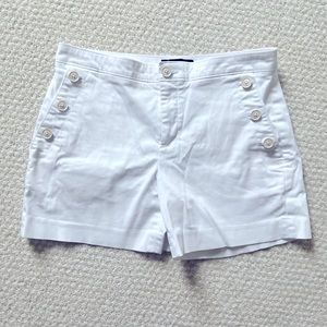 Banana Republic White Shorts